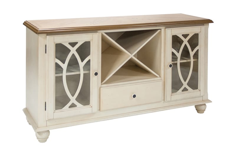 Skänk LILY 152x46xH84cm ekfanér på MDF - Sideboard & skänk