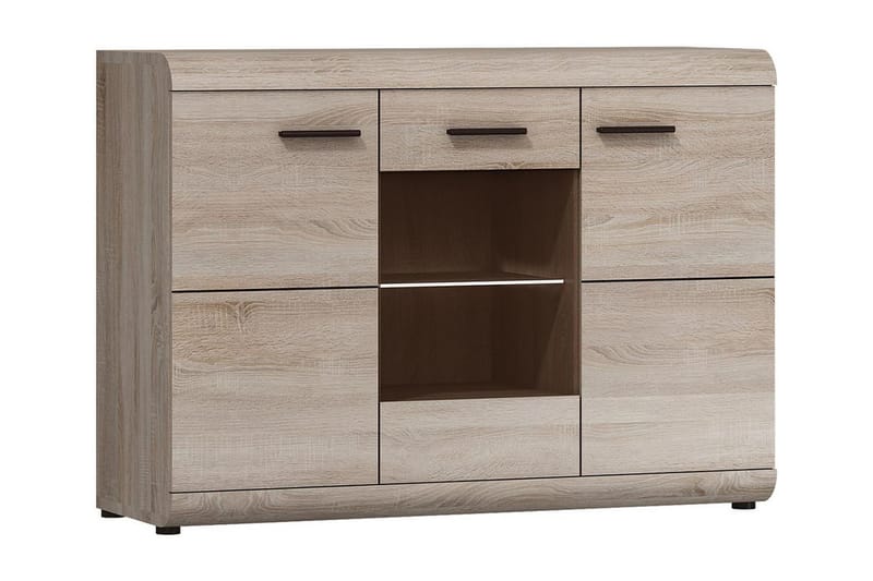 Skänk Link 120x42x87 cm - Beige/Grå - Sideboard & skänk