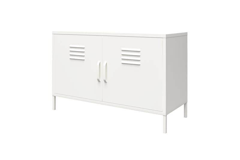 Skänk Mission District 100x40 cm Vit - Dorel Home - Förvaring - Förvaringsmöbler - Sideboard & skänk