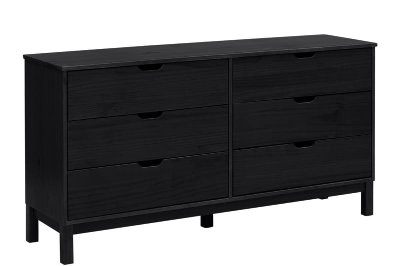 Skänk Mohaklena 150x39 cm - Svart - Förvaring - Förvaringsmöbler - Sideboard & skänk