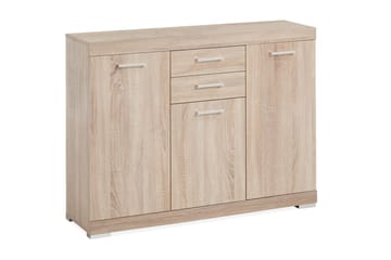 Skänk Rhonda 130 cm - Ljus Ek - Förvaring - Förvaringsmöbler - Sideboard & skänk