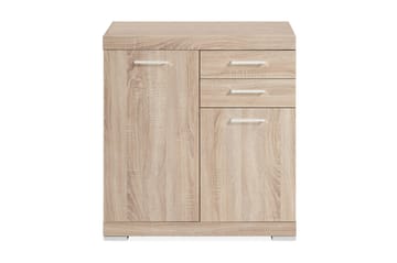 Skänk Rhonda 80 cm 2 Luckor 2 Lådor - Ljus Ek - Förvaring - Förvaringsmöbler - Sideboard & skänk