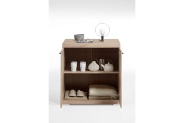 Skänk Rhonda 80x90x50 cm 2 Luckor - Ljus Ek - Förvaring - Förvaringsmöbler - Sideboard & skänk