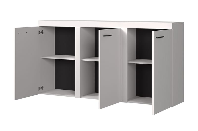 Skänk Rumba 148,8x40,3x82 cm - Vit - Förvaring - Förvaringsmöbler - Sideboard & skänk