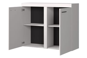 Skänk Rumba 97,2x40,3x82 cm - Beige/Brun/Grå - Förvaring - Förvaringsmöbler - Sideboard & skänk