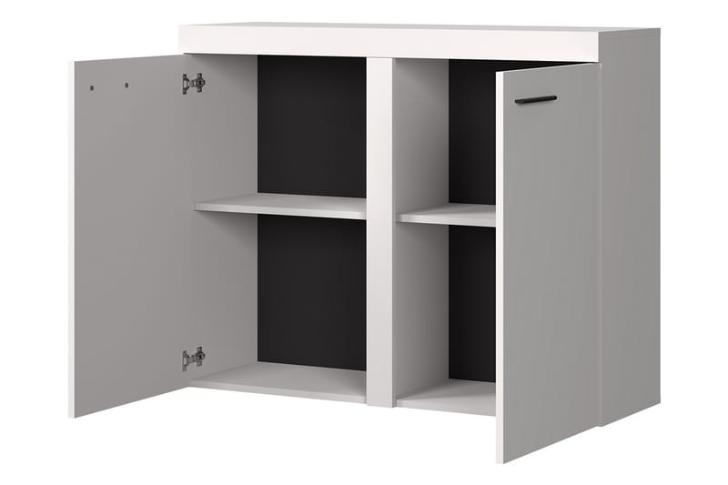 Skänk Rumba 97,2x40,3x82 cm - Beige/Brun/Grå - Förvaring - Förvaringsmöbler - Sideboard & skänk