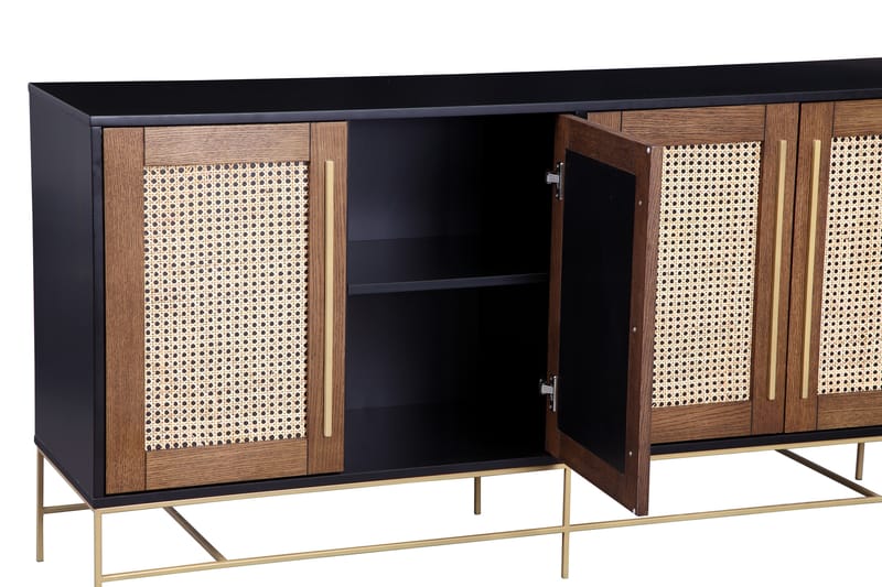 Skänk Shanell 160 cm - Brun - Sideboard & skänk