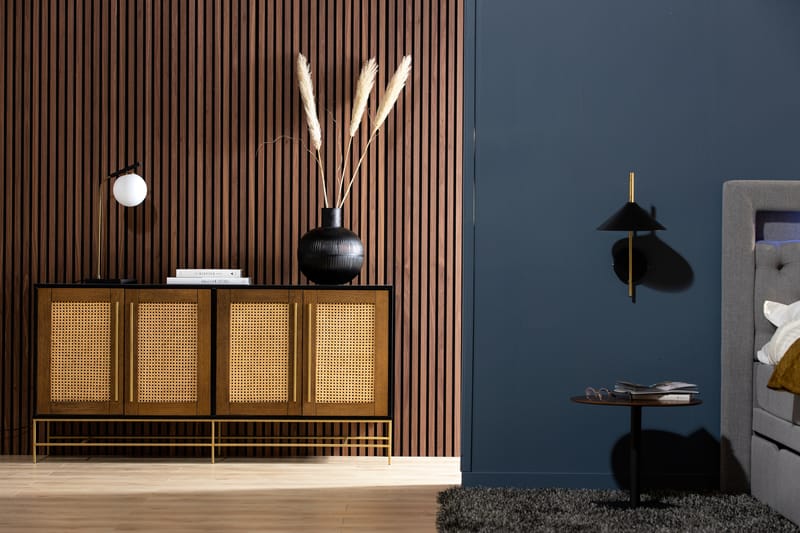 Skänk Shanell 160 cm - Brun - Förvaring - Förvaringsmöbler - Sideboard & skänk