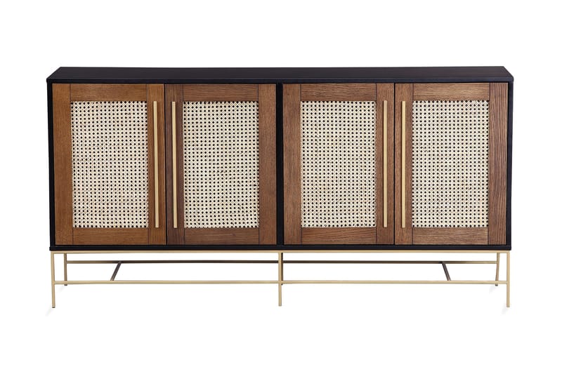 Skänk Shanell 160 cm - Brun - Sideboard & skänk