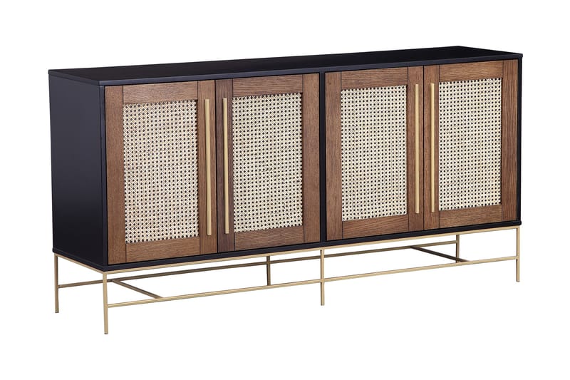 Skänk Shanell 160 cm - Brun - Sideboard & skänk