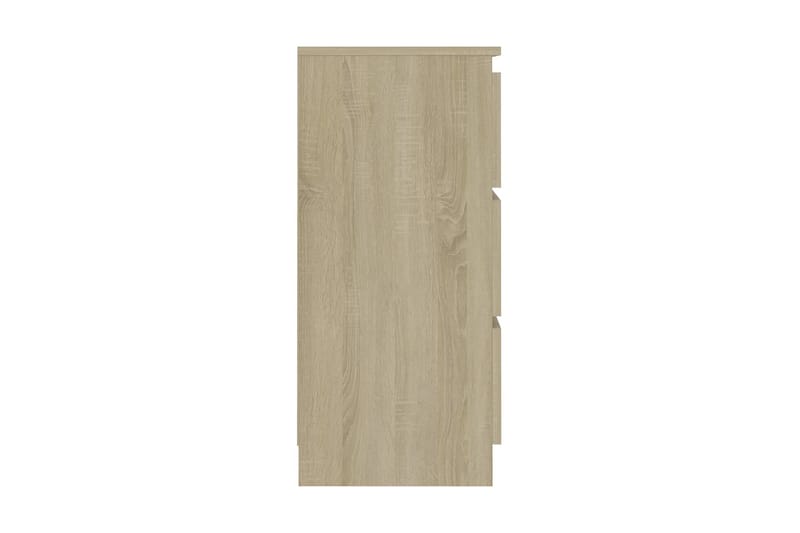 Skänk sonoma-ek 60x33,5x76 cm spånskiva - Brun - Sideboard & skänk