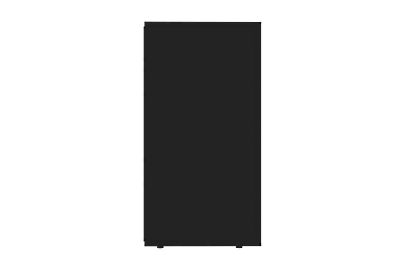 Skänk svart 120x36x69 cm spånskiva - Svart - Sideboard & skänk