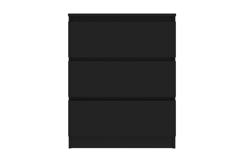 Skänk svart 60x33,5x76 cm spånskiva - Svart - Sideboard & skänk