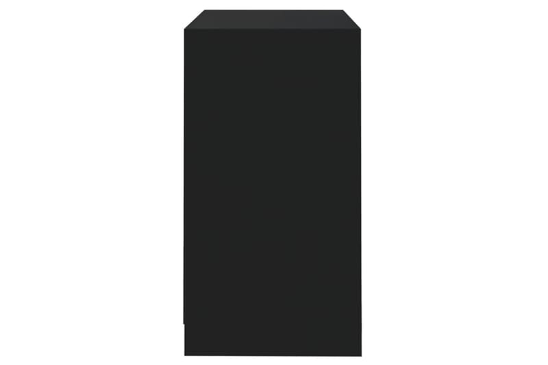 Skänk svart 70x40x73,5 cm spånskiva - Svart - Sideboard & skänk