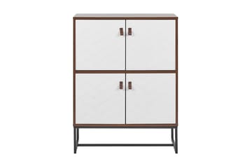 Skänk Tajarja 76x39 cm - Mörkbrun/Vit - Förvaring - Förvaringsmöbler - Sideboard & skänk