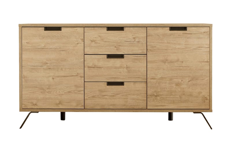 Skänk Terreno 156 cm 2 Dörrar 3 Lådor - Ek - Sideboard & skänk