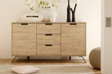 Skänk Terreno 156 cm 2 Dörrar 3 Lådor - Ek - Förvaring - Förvaringsmöbler - Sideboard & skänk