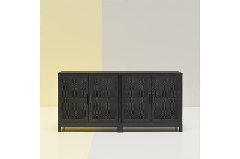 Skänk Tess 85,3x40,1 cm Svart - Dorel Home - Förvaring - Förvaringsmöbler - Sideboard & skänk