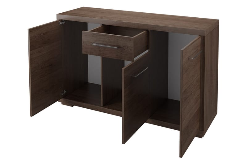 Skänk Vegas 127,5x40,5x91 cm - Beige/Grå - Förvaring - Förvaringsmöbler - Sideboard & skänk