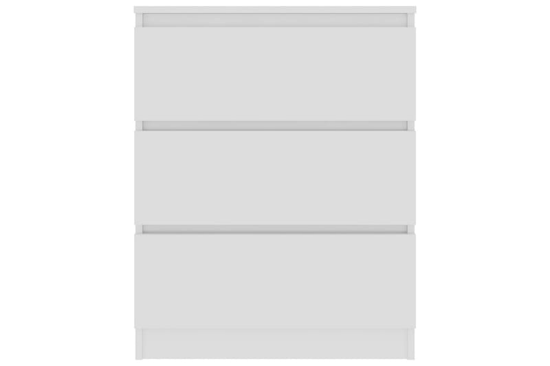 Skänk vit högglans 60x33,5x76 cm spånskiva - Vit - Sideboard & skänk