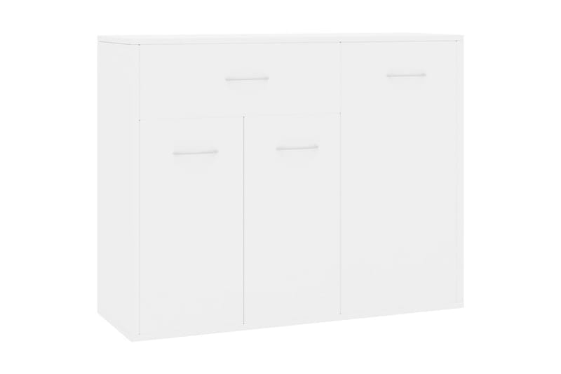 Skänk vit högglans 88x30x70 cm spånskiva - Sideboard & skänk