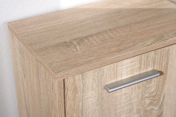 Skänk Vulpia 115 cm - Vit|Ljus Ek - Förvaring - Förvaringsmöbler - Sideboard & skänk