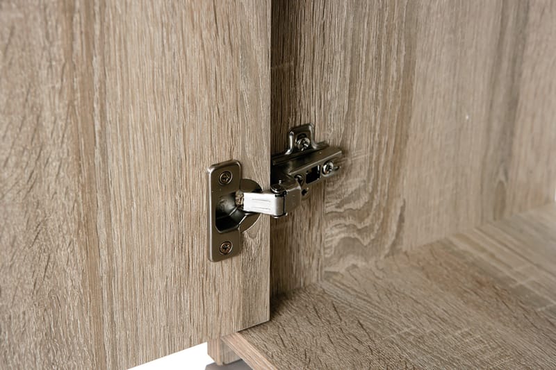 Skänk Vulpia 77 cm - Vit|Ljus Ek - Förvaring - Förvaringsmöbler - Sideboard & skänk
