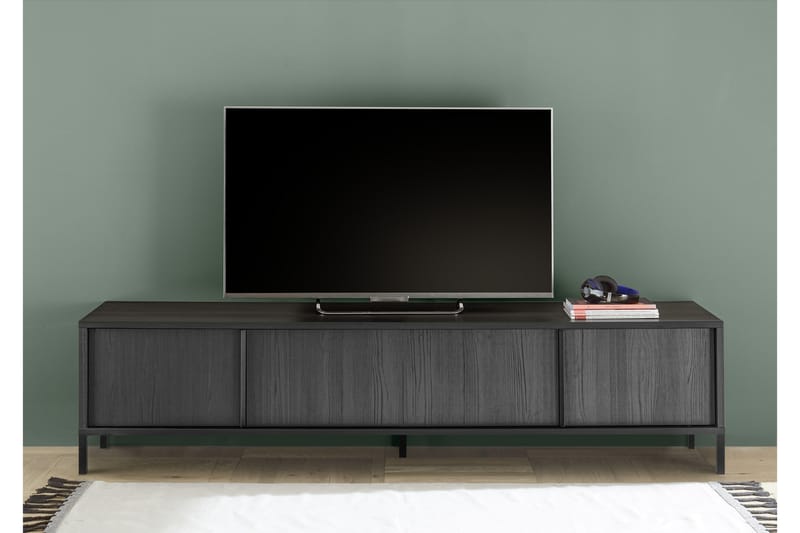 Skänk Parona 206x40 cm - Svart - Förvaring - Förvaringsmöbler - Sideboard & skänk