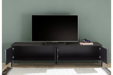 Skänk Parona 206x40 cm - Svart - Förvaring - Förvaringsmöbler - Sideboard & skänk
