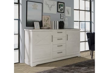 Svetis Sideboard 42x183 cm - Vit - Förvaring - Förvaringsmöbler - Sideboard & skänk