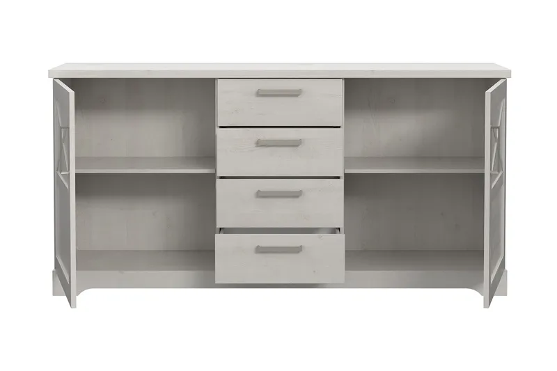 Svetis Sideboard 42x183 cm - Vit - Förvaring - Förvaringsmöbler - Sideboard & skänk