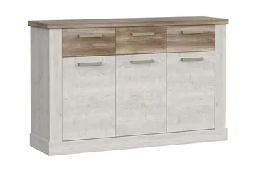 Talebi Skänk 41x141 cm - Brun/Vit - Förvaring - Förvaringsmöbler - Sideboard & skänk