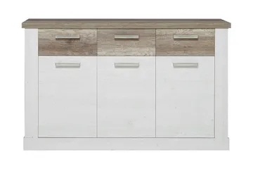 Talebi Skänk 41x141 cm - Brun/Vit - Förvaring - Förvaringsmöbler - Sideboard & skänk