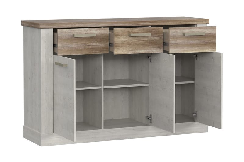 Talebi Skänk 41x141 cm i Trä - Vit|Brun - Förvaring - Förvaringsmöbler - Sideboard & skänk