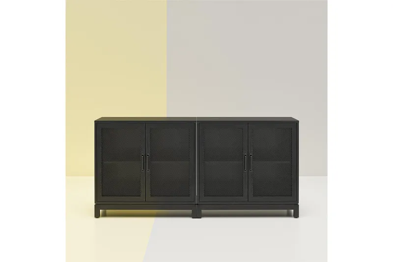 Tess Skänk 85,3x40,1 cm Svart - Dorel Home - Förvaring - Förvaringsmöbler - Sideboard & skänk