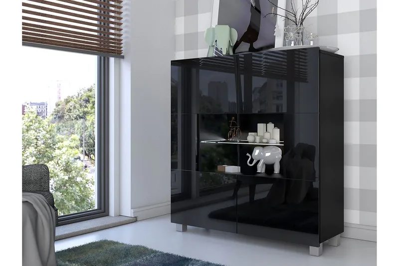 Tessan Skänk 100 cm - Svart - Förvaring - Förvaringsmöbler - Sideboard & sk änk