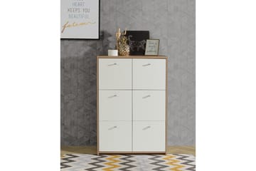 Toledor Sideboard 113x77 cm - Brun/Vit - Förvaring - Förvaringsmöbler - Sideboard & skänk
