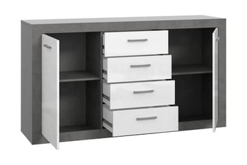 Tolovgrad Sideboard 41x153 cm - Grå/Vit - Förvaring - Förvaringsmöbler - Sideboard & skänk