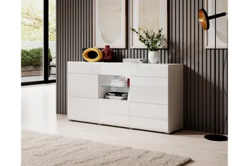 Toreno Sideboard 39x159 cm - Vit - Förvaring - Förvaringsmöbler - Sideboard & skänk