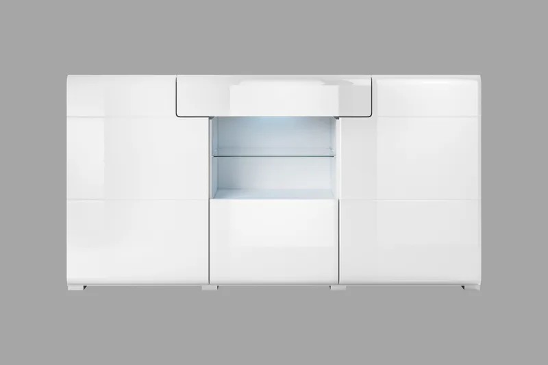 Toreno Sideboard 39x159 cm - Vit - Förvaring - Förvaringsmöbler - Sideboard & skänk