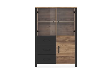 TV-möbelset Dingelvik - Svart|Trä|Natur - Förvaring - Förvaringsmöbler - Sideboard & skänk