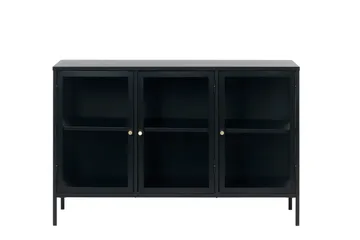 Umbri Sideboard 3 delar 132 cm - Svart - Förvaring - Förvaringsmöbler - Sideboard & skänk