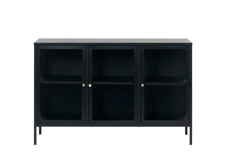 Umbri Sideboard 3 delar 132 cm - Svart - Förvaring - Förvaringsmöbler - Sideboard & skänk