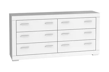 Uzayr Skänk 175x87 cm - Vit - Förvaring - Förvaringsmöbler - Sideboard & skänk