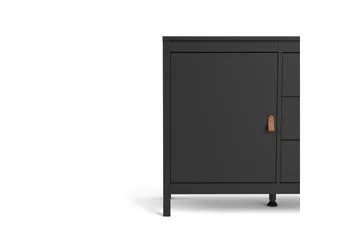 Vallvidera Sideboard 38x151 cm - Svart/Natur - Förvaring - Förvaringsmöbler - Sideboard & skänk