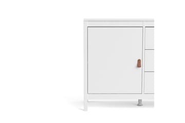 Vallvidera Sideboard 38x151 cm - Vit/Natur - Förvaring - Förvaringsmöbler - Sideboard & skänk