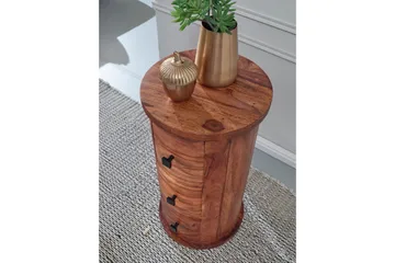 Willowdale Sideboard 35 cm 3 Lådor Runt - Brun - Förvaring - Förvaringsmöbler - Sideboard & skänk