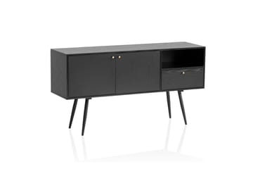 Sideboard Wohnling Melaminbelagd MDF 140 cm med 2 dörrar 1 låda Modern - Förvaring - Förvaringsmöbler - Sideboard & skänk