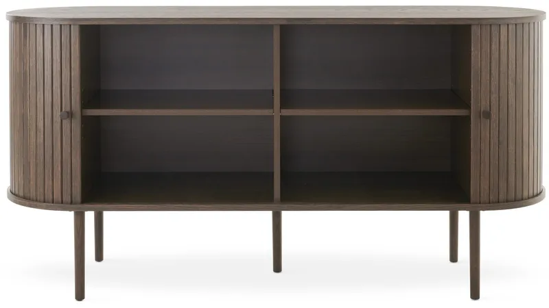 Sideboard Yngvar 150 cm - Brunlackad ek - Förvaring - Förvaringsmöbler - Sideboard & skänk