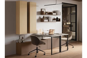 Sigmana Möbelset För Vardagsrum - Ljusgrå/Beige - Förvaring - Förvaringsmöbler - Möbelset för vardagsrum